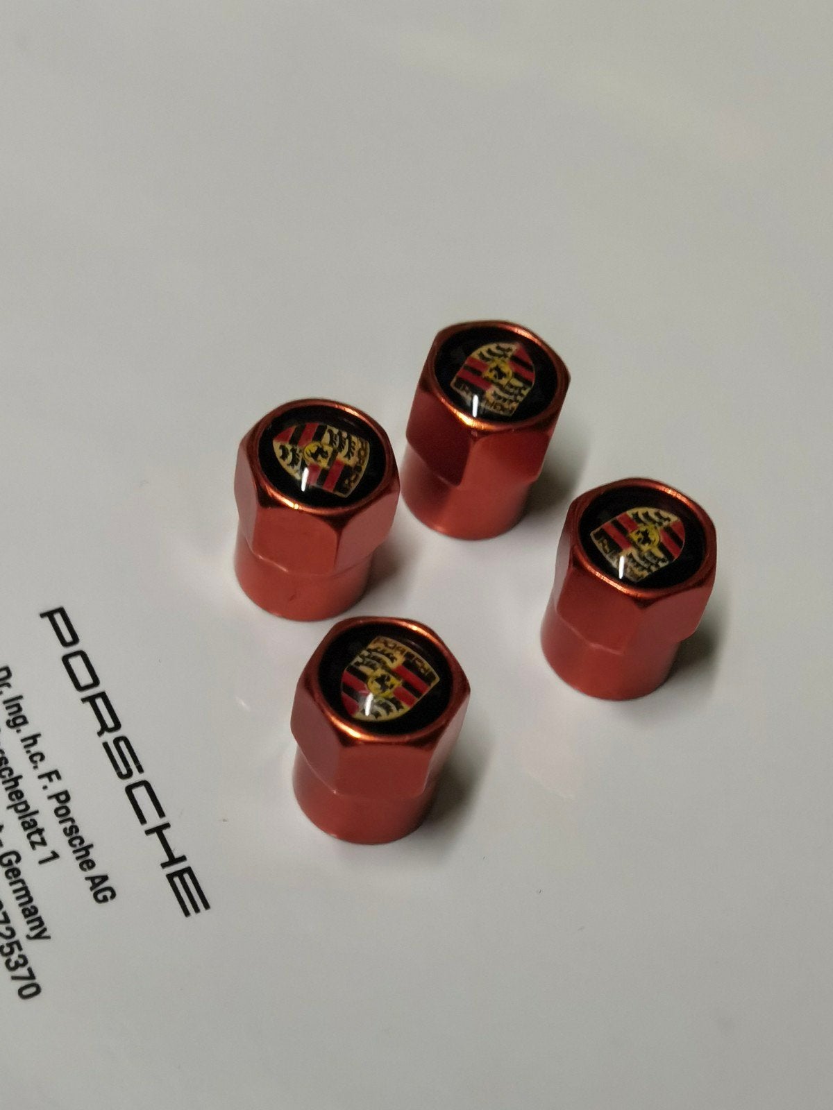 nieuw porsche ventiel doppen, Ophalen of Verzenden, Nieuw