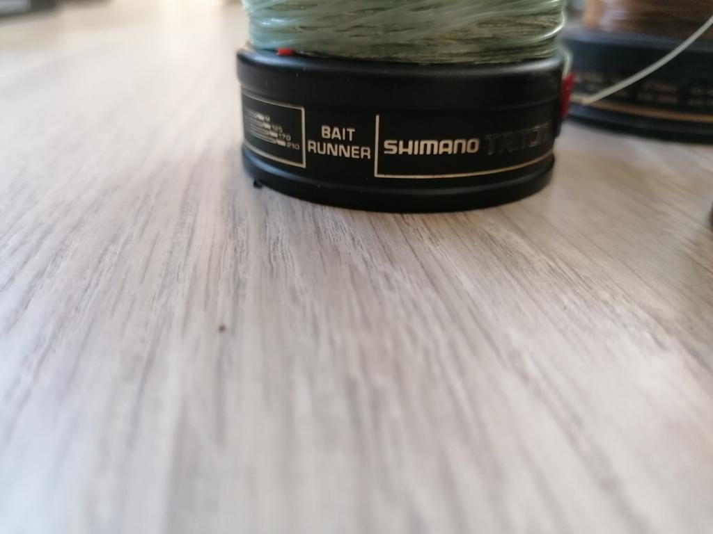 4x Shimano 3500 Seaspin Graphite Spoelen Oldskool, Ophalen of Verzenden, Gebruikt, Overige typen