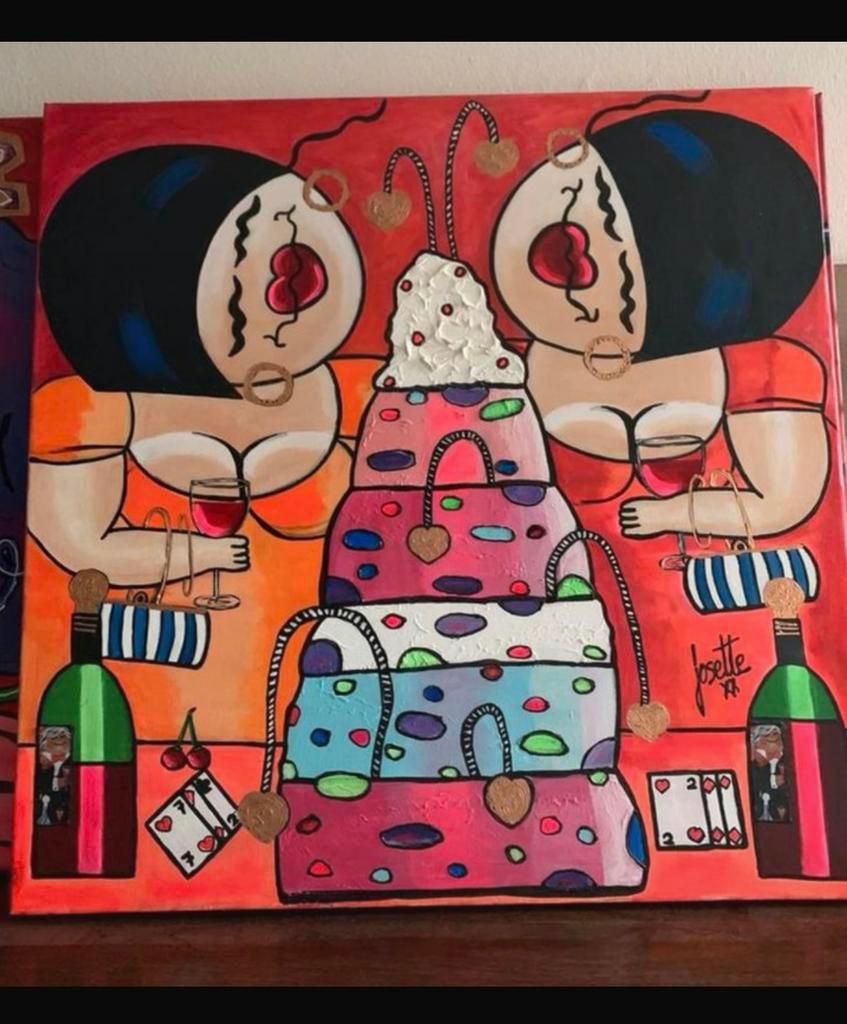 Kunst schilderij, Ophalen
