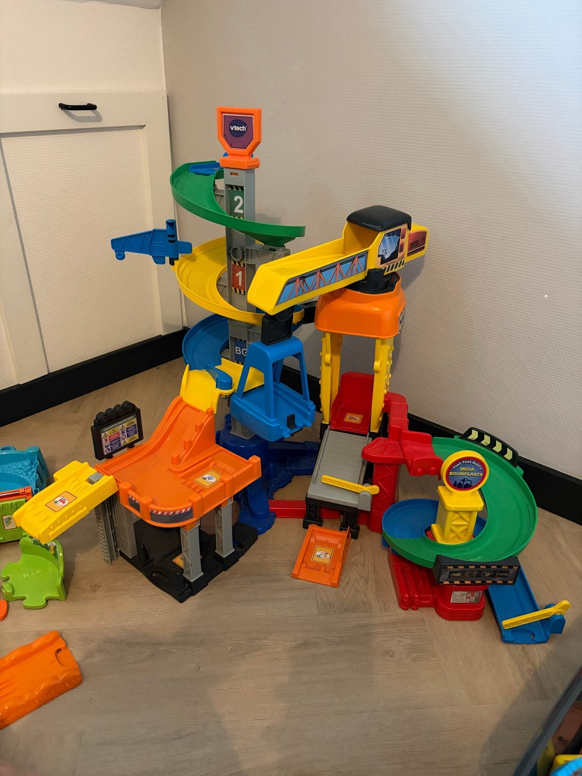 VTech Toet Toet Auto's Bouwplaats, Auto's en Toebehoren, Ophalen, Gebruikt, Bouwen, Met licht