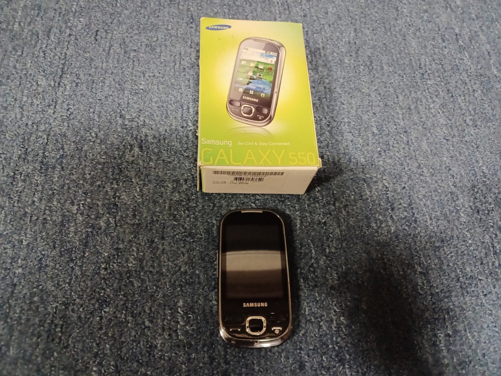 Samsung Galaxy Y550 nieuw in doos, Telecommunicatie, Mobiele telefoons | Samsung, 128 GB, Ophalen of Verzenden, Nieuw, Zwart