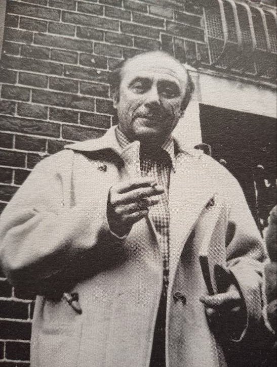 Nico Koster fotogravure Bert Schierbeek en Jan Sierhuis 1974, Ophalen of Verzenden