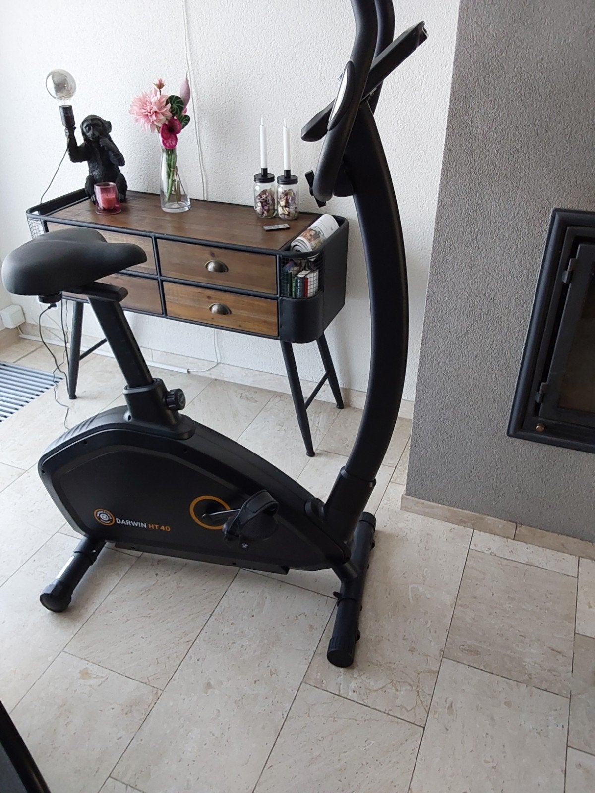 Hometrainer Darwin HT40 - nieuw, Ophalen, Zo goed als nieuw, Metaal, Benen
