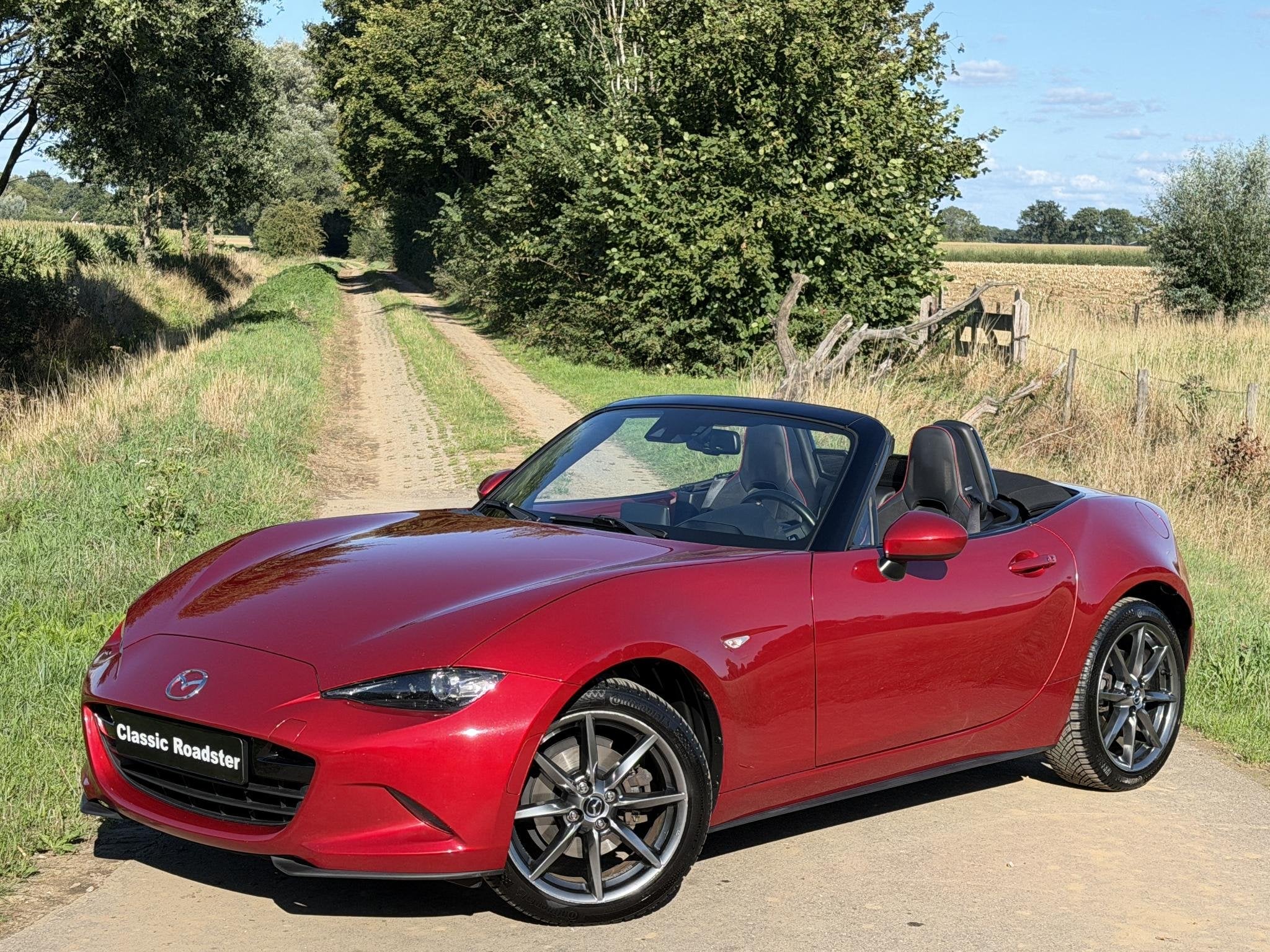 Mazda MX-5 ND 2.0 SkyActiv-G 160 SPORTS-LINE, RECAROSTOELEN, Auto's, Gebruikt, Euro 6, 4 cilinders, Cabriolet