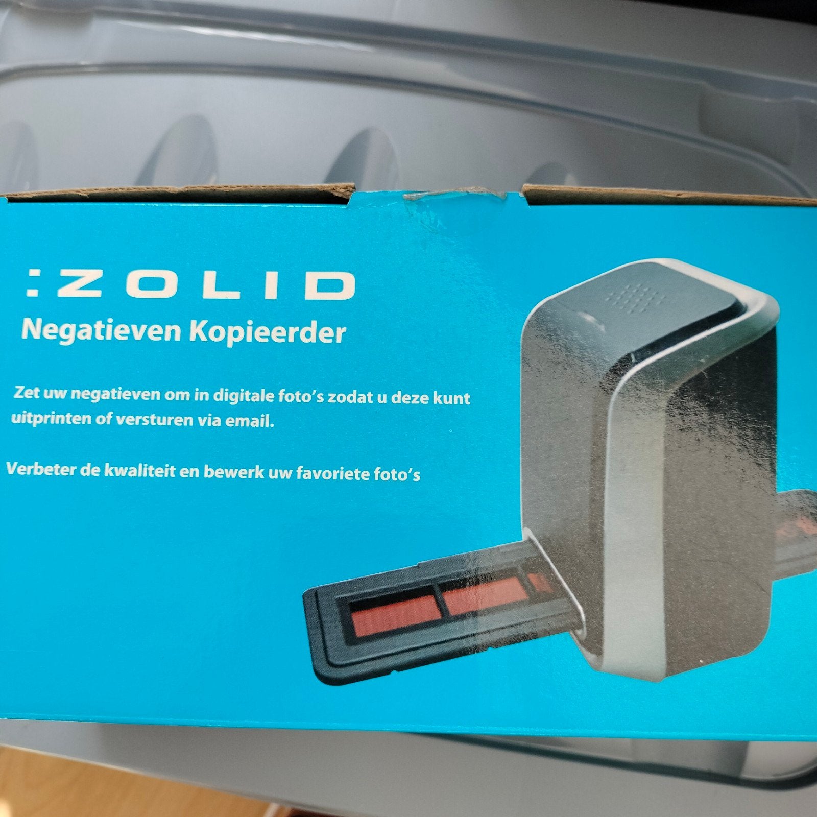 Zolid Negatieven Kopieerder - Digitaliseer uw oude foto's, Computers en Software, Diascanner, Ophalen of Verzenden, Zo goed als nieuw