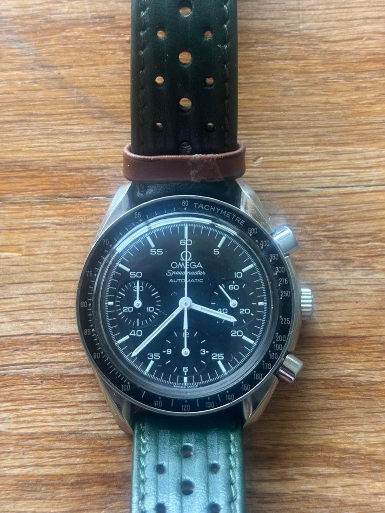 Omega Speedmaster reduced, Staal, Gebruikt, Staal, Polshorloge