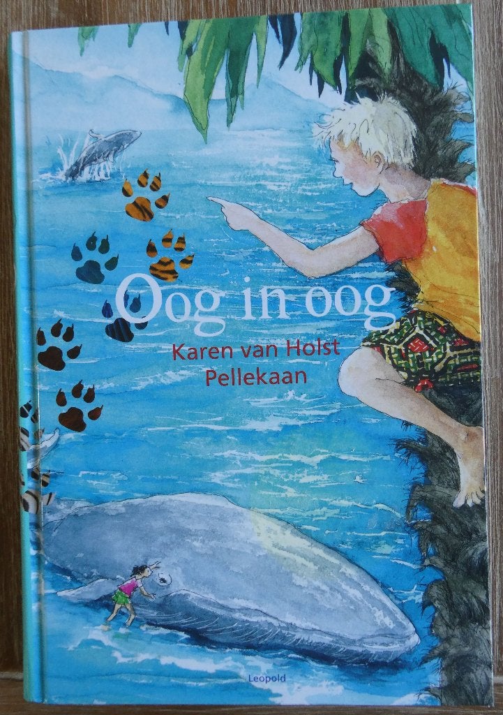 Oog in oog - Dierenredders - Karen van Holst Pellekaan, Boeken, Ophalen of Verzenden, Zo goed als nieuw, Karen van Holst Pellekaan