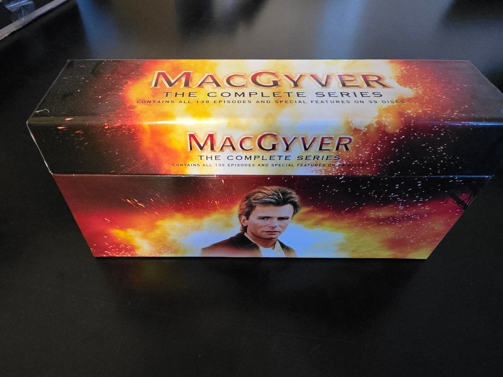MacGyver DVD box seizoen 1 tm 7, Cd's en Dvd's, Engels, Ophalen of Verzenden, Zo goed als nieuw, Actie en Avontuur