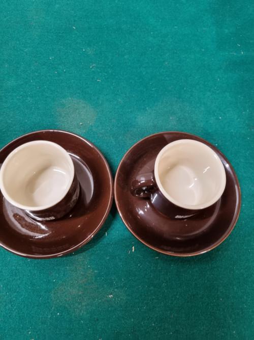 Espresso kopjes nestle vintage ’70, Huis en Inrichting, Keuken | Servies, Ophalen of Verzenden, 'T Olde Gre-j, Info@toldegrej.nl