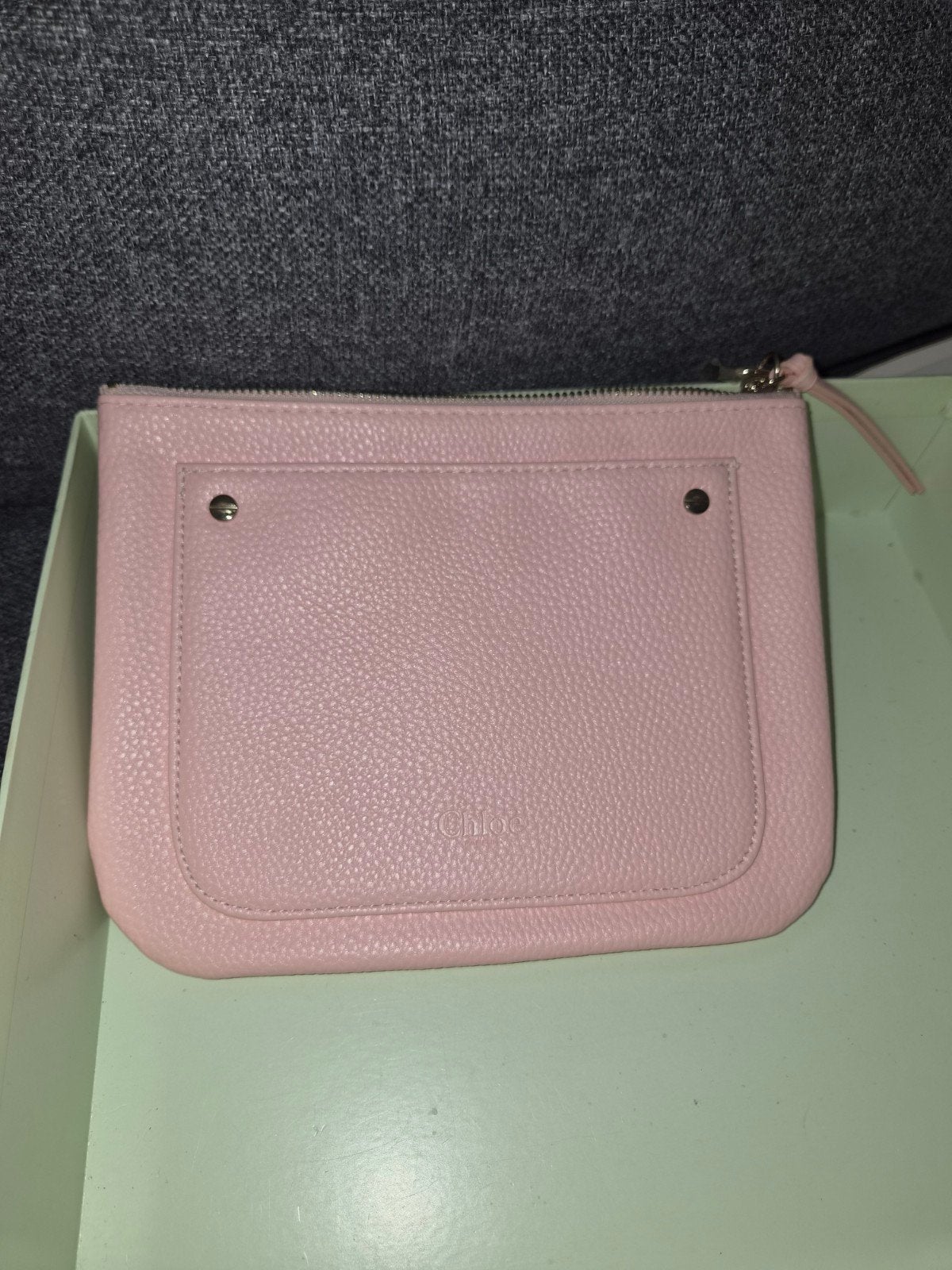 Chloe make up tas clutch pouch zacht roze, Sieraden, Tassen en Uiterlijk, Ophalen of Verzenden, Nieuw, Dame