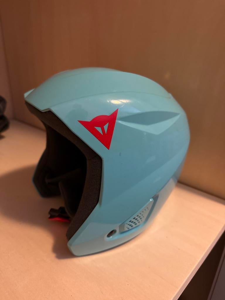 Dtec Skihelm Kindermaat 54 - Lichtblauw, Gebruikt, Overige typen, Skiën, Ophalen