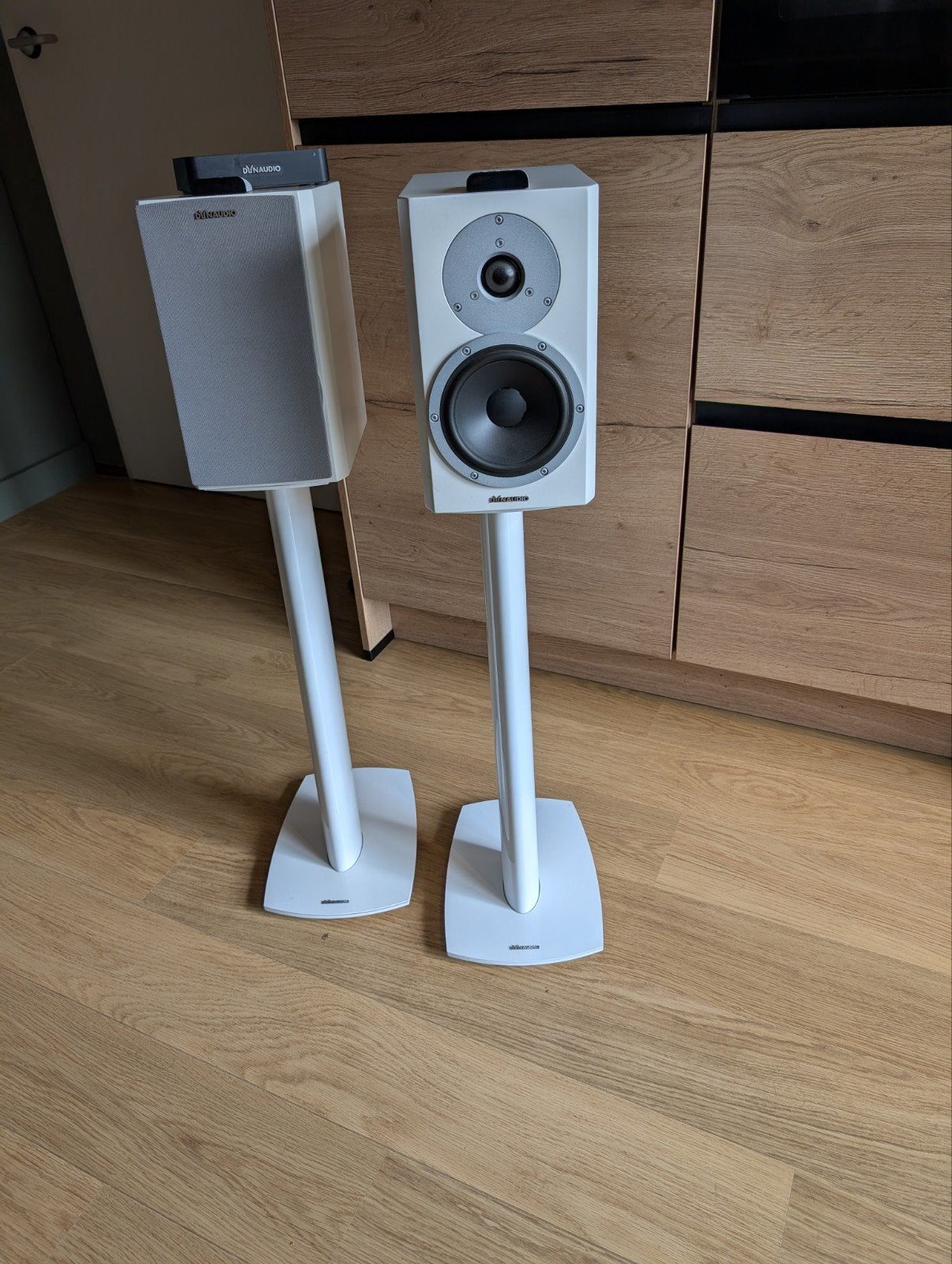 Dynaudio Xeo 4 Draadloze Actieve Boekenplank Speakers, Zo goed als nieuw, 120 watt of meer, Front, Rear of Stereo speakers, Ophalen