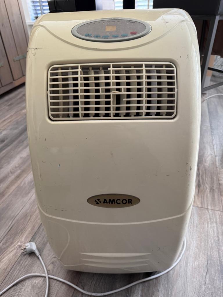 Amcor AMC-10000E mobiele airconditioner, Ophalen, Gebruikt, Minder dan 60 m³, Timer
