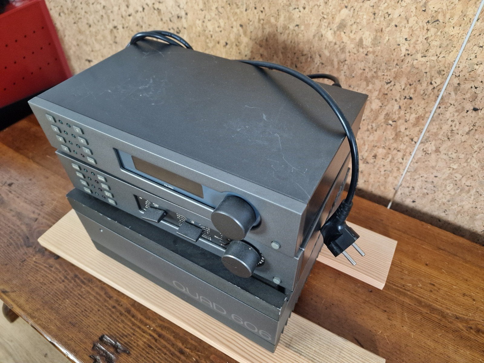Quad FM4 Tuner, Quad 34 Control Unit, Quad 606 Eindversterke, Audio, Tv en Foto, Gebruikt, 120 watt of meer, Stereo, Ophalen