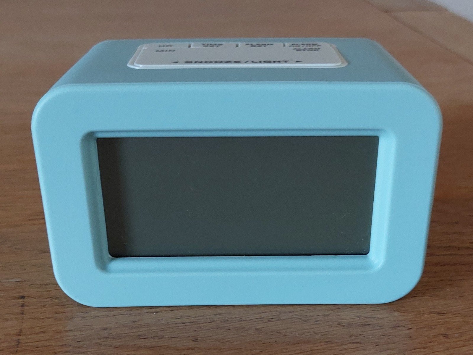 Digitale Wekker - Lichtblauw, Ophalen, Zo goed als nieuw, Digitaal