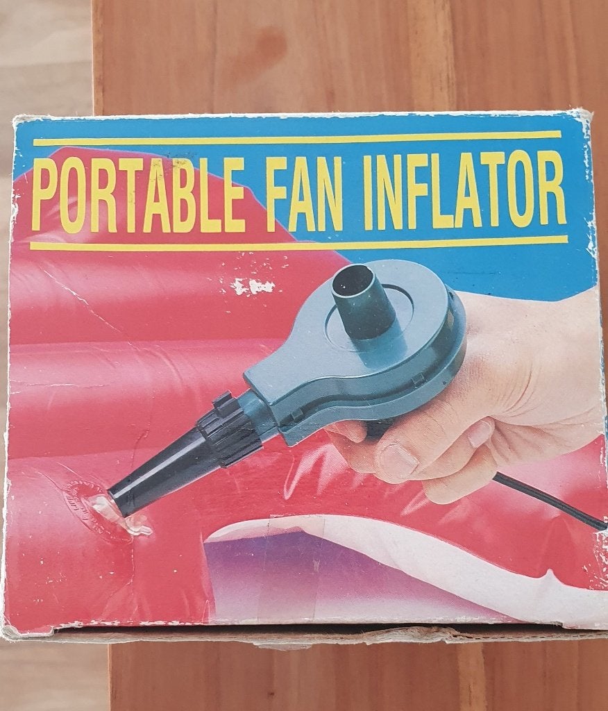 Draagbare ventilatorpomp12V auto-aansluiting, Caravans en Kamperen, Ophalen of Verzenden, Gebruikt
