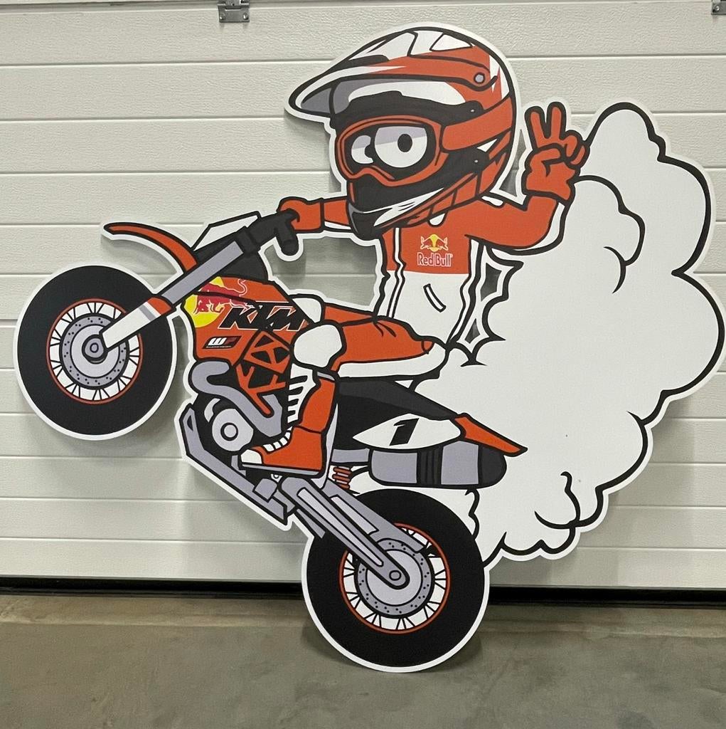Geboortebord Motor - te personaliseren met naam, Ophalen of Verzenden, Nieuw, Geboortebord