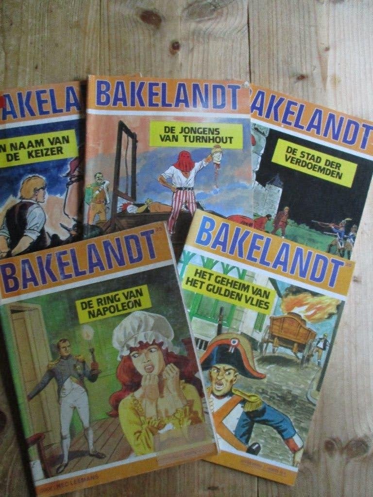 Bakelandt Stripboeken (21x), Meerdere stripboeken, Ophalen of Verzenden, Gelezen