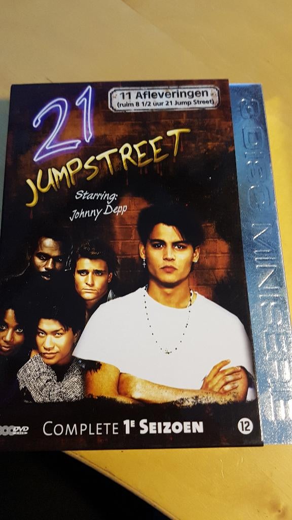 21 jumpstreet Complete 1e seizoen, Cd's en Dvd's, Vanaf 12 jaar, Ophalen of Verzenden, Zo goed als nieuw