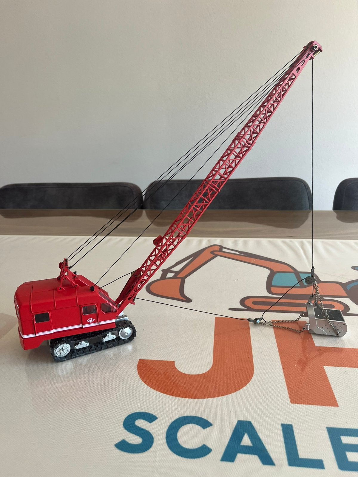 O&K L651 dragline NZG 440, Hobby en Vrije tijd, Ophalen of Verzenden, Gebruikt, Hijskraan, Tractor of Landbouw, NZG