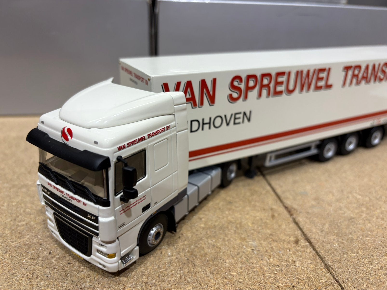 WSI DAF XF VAN SPREUWEL EINDHOVEN, Ophalen of Verzenden, Nieuw, Bus of Vrachtwagen, Wsi