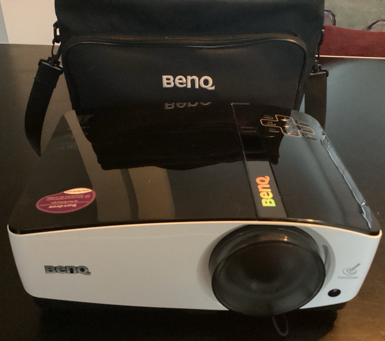 BenQ MP780 ST Digitale Projector met Draagtas, Ophalen of Verzenden, Gebruikt, DLP, Overige resoluties