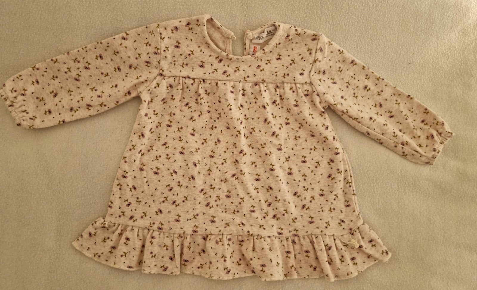 Zara bloemetjes jurk baby kleding maat 74 lila roze jurken, Jurkje of Rokje, Zo goed als nieuw, Zara, Verzenden