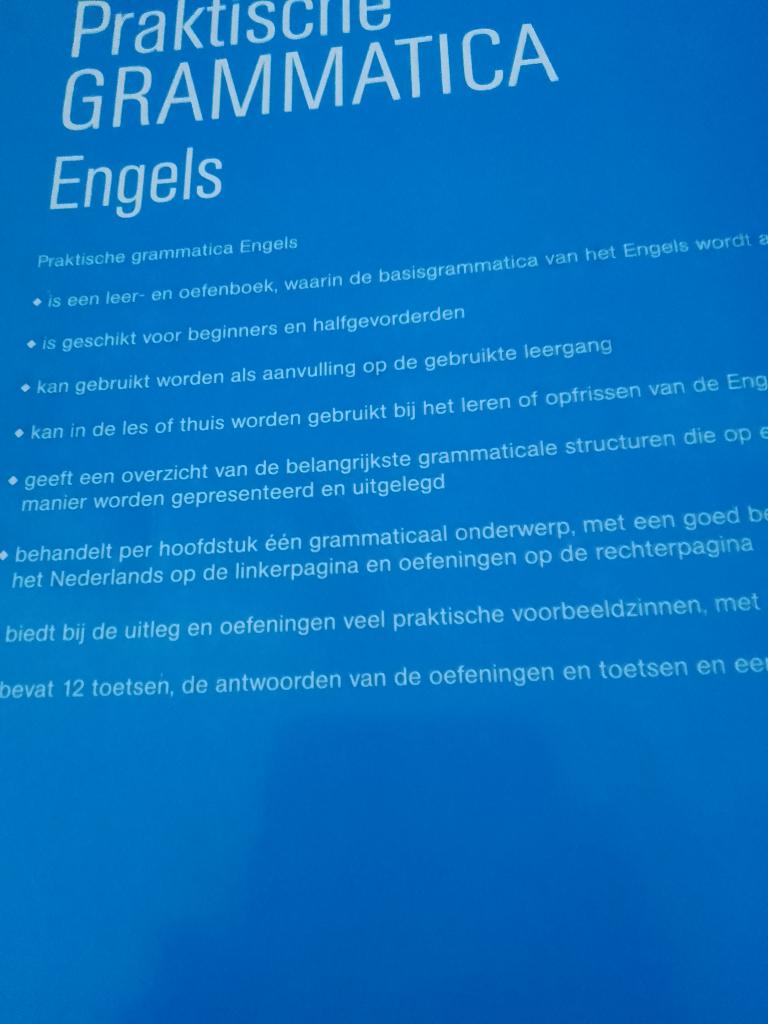 praktische grammatica engels intertaal, Ophalen
