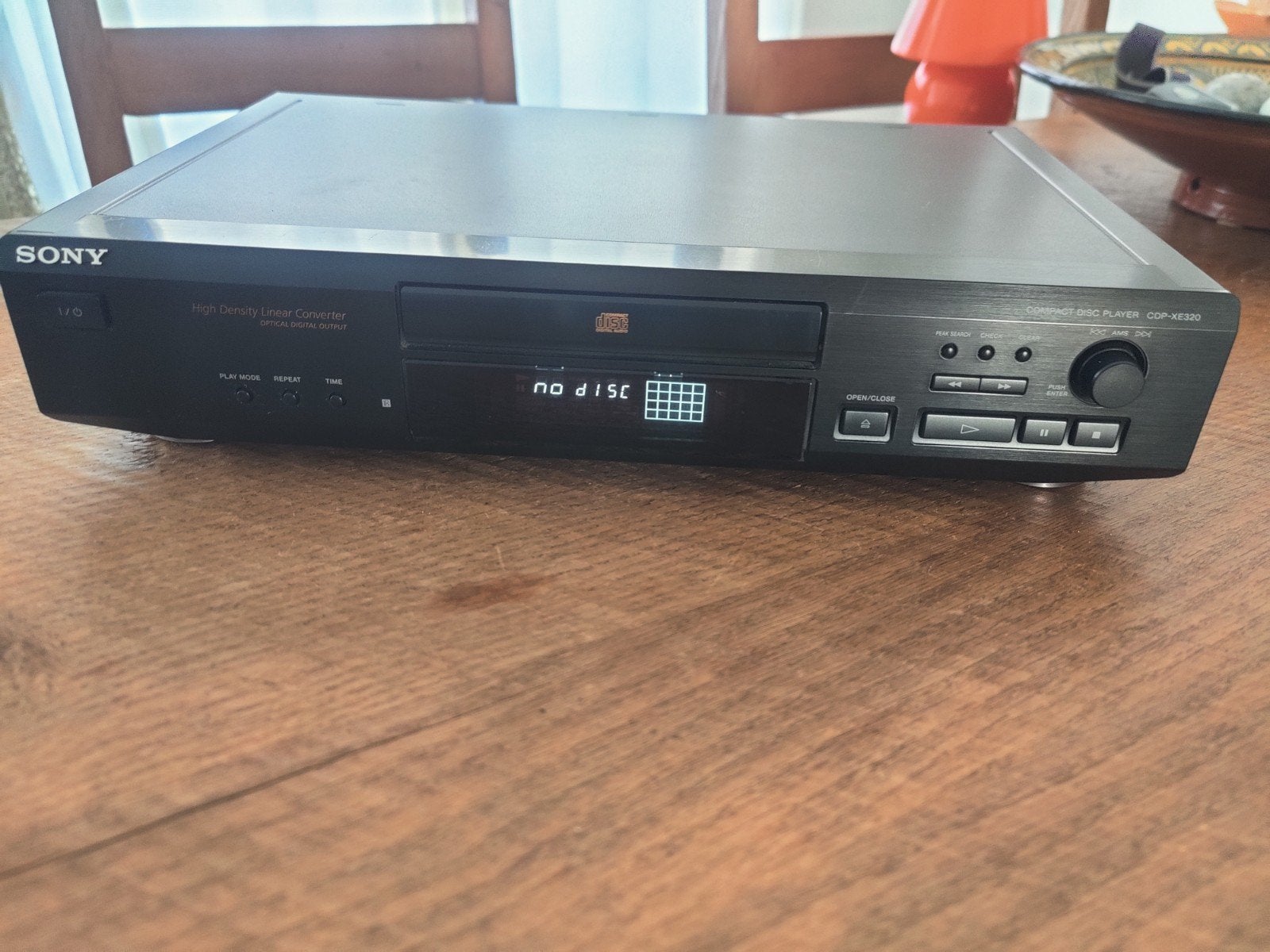 Sony CD-speler met digitale optische uitgang, Ophalen of Verzenden, Gebruikt, Sony