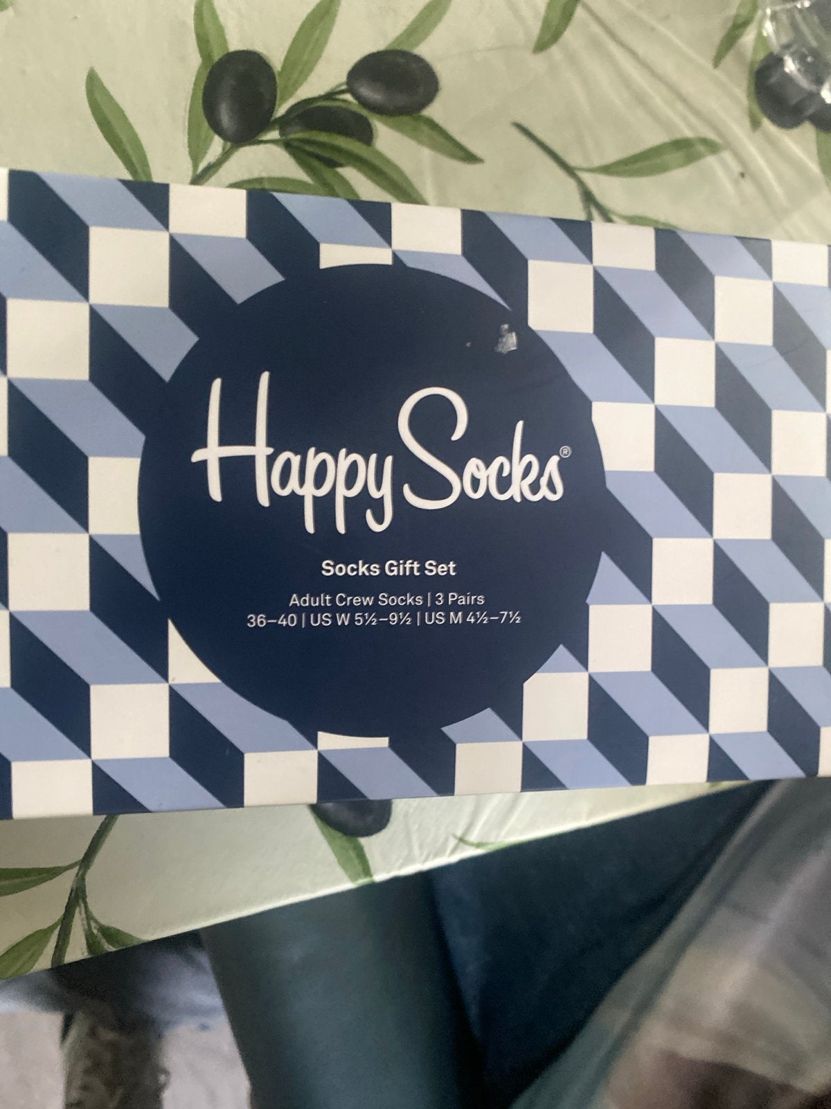 Happy Socks Gift Set - 3 paar sokken, Sokken en Kniesokken, Blauw, Nieuw, Ophalen of Verzenden