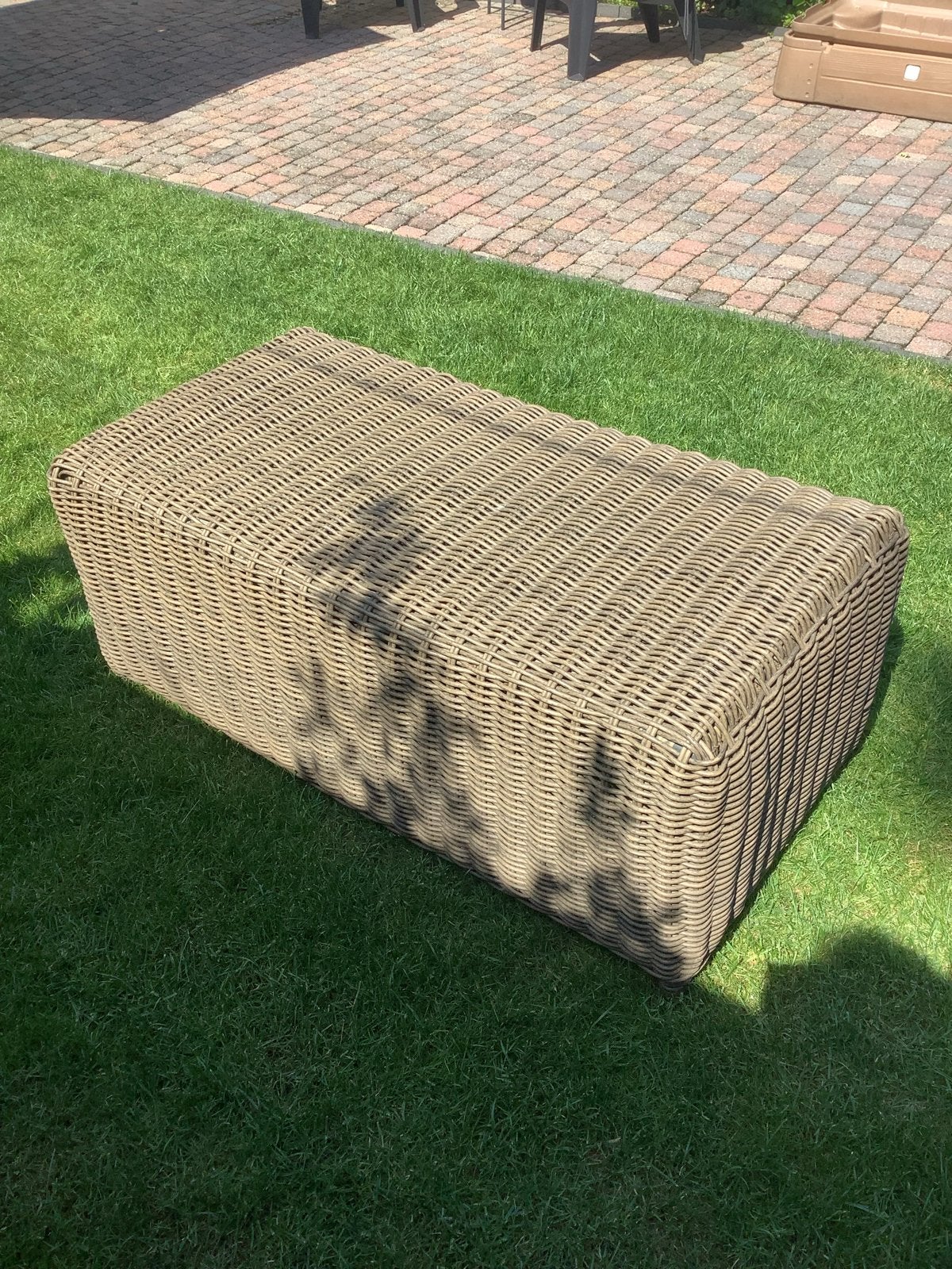 Tuinhocker, Ophalen, Zo goed als nieuw