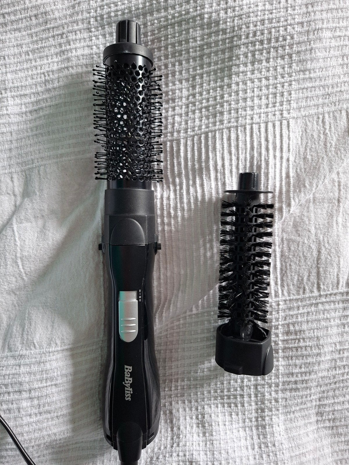BaByliss Warme Luchtborstel met Opzetstukken, Ophalen of Verzenden, Gebruikt, Haarverzorging