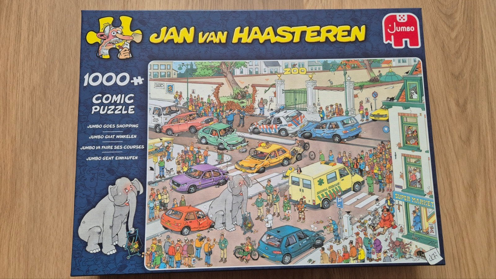 Jan van Haasteren 1000 stukjes, Ophalen, 500 t/m 1500 stukjes, Zo goed als nieuw, Legpuzzel