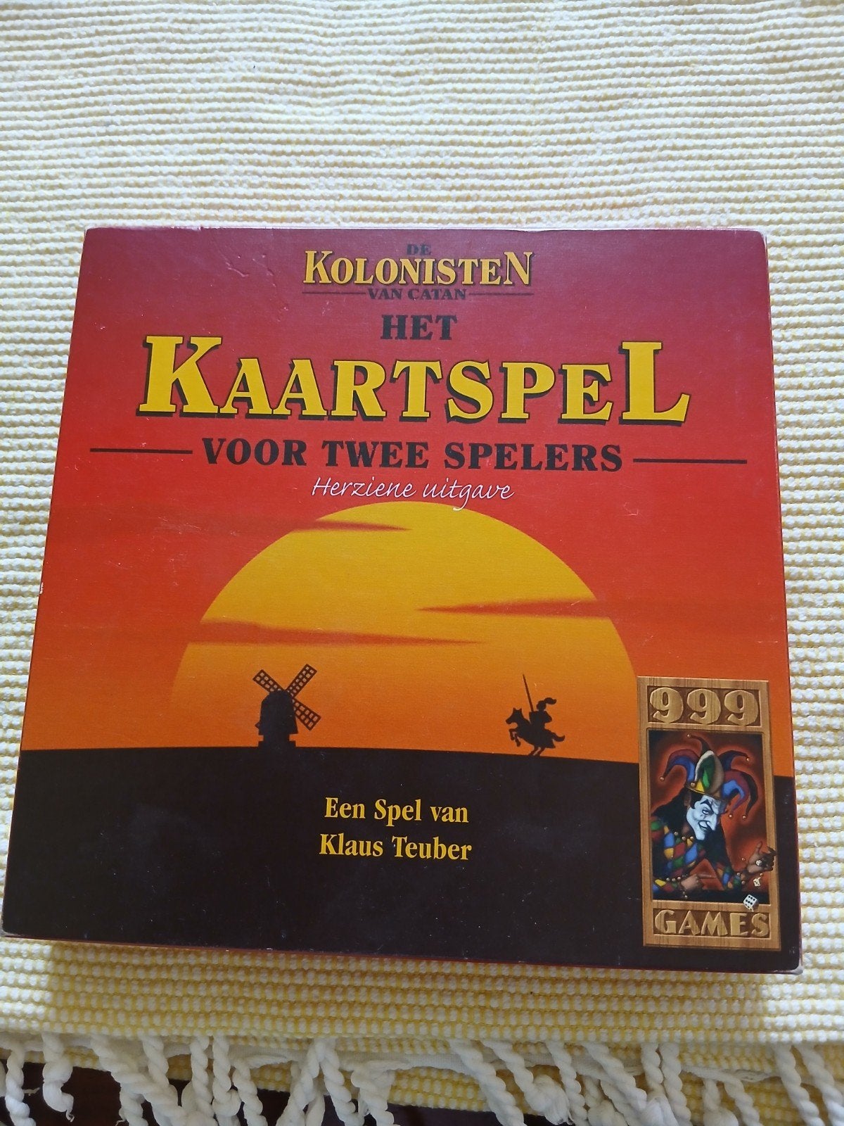 Kolonisten van Catan: Het Kaartspel voor Twee Spelers, Een of twee spelers, Ophalen of Verzenden, Gebruikt, 999 Games