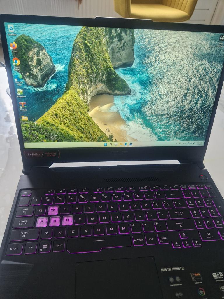 Asus TUF gaming laptop, Computers en Software, Windows Laptops, Zo goed als nieuw, 15 inch, Gaming, Ophalen