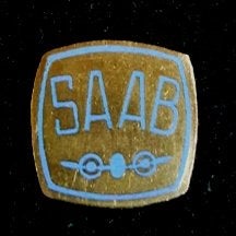 Saab speld 60er jaren- klein formaat, Verzamelen, Verzenden, Nieuw, Transport, Speldje of Pin