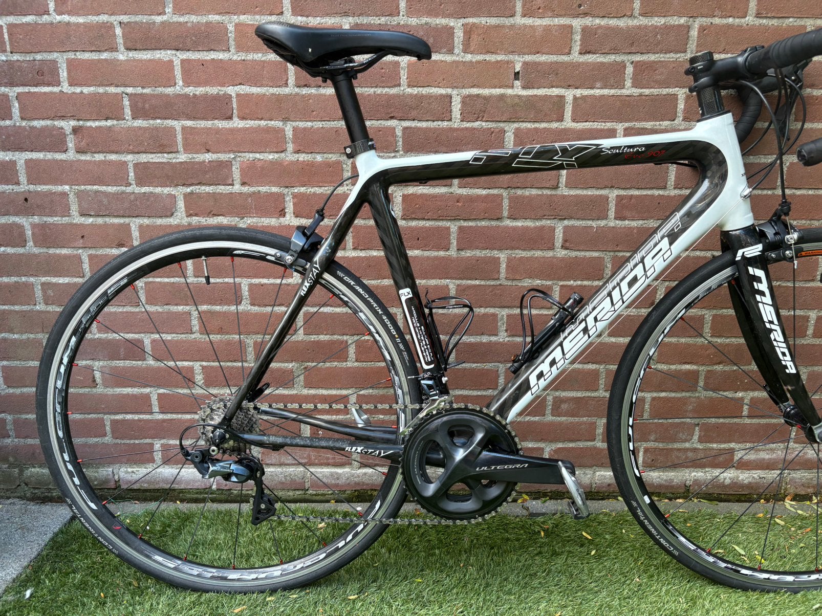 Merida Scultura (58) Carbon Racefiets, 28 inch, Ries-Cycles, Carbon, Velgrem