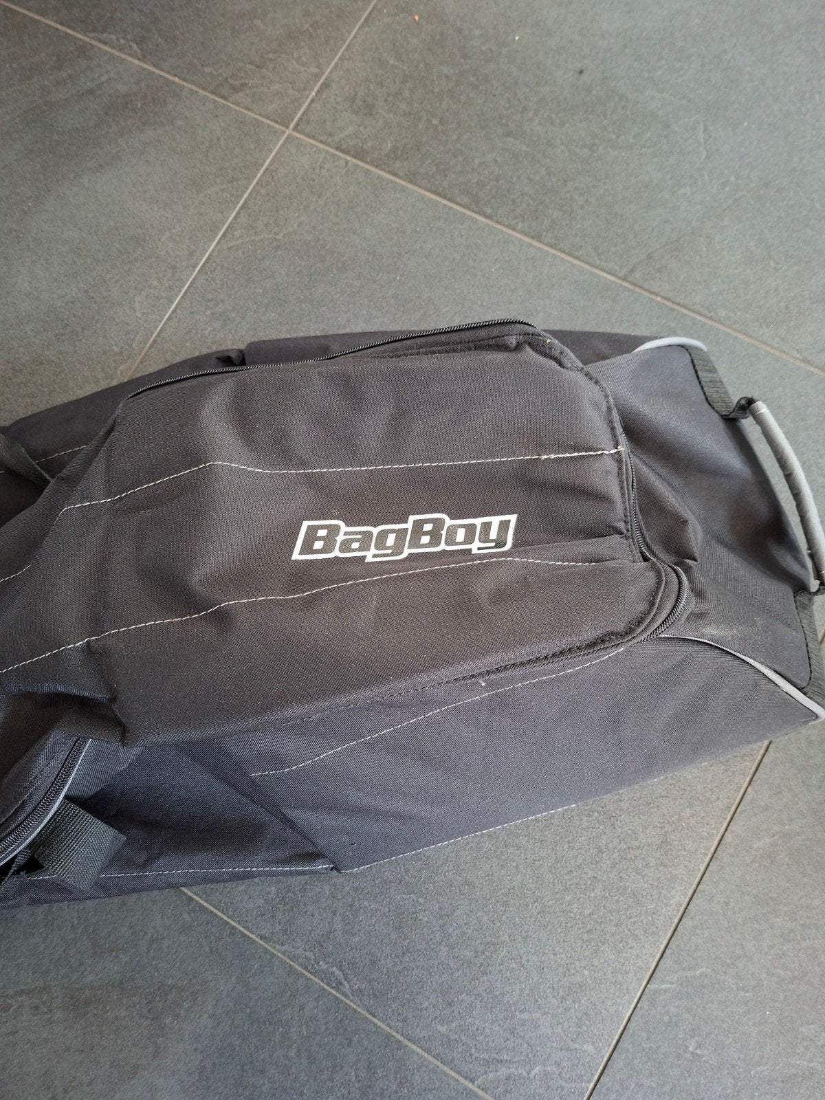BagBoy Golf Reistas met Wieltjes - Zwart, Sport en Fitness, Golf, Ophalen of Verzenden, Gebruikt, Tas