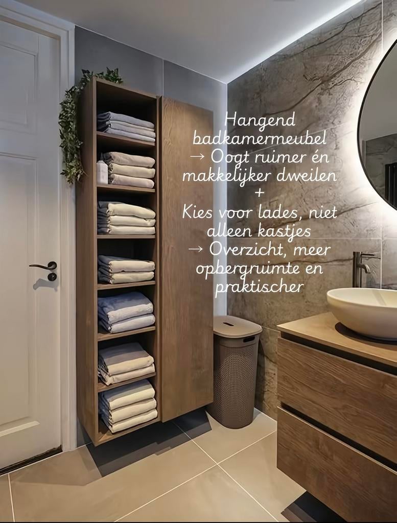 Badmeubels & Badkamerkastjes op Maat, Ophalen, Nieuw