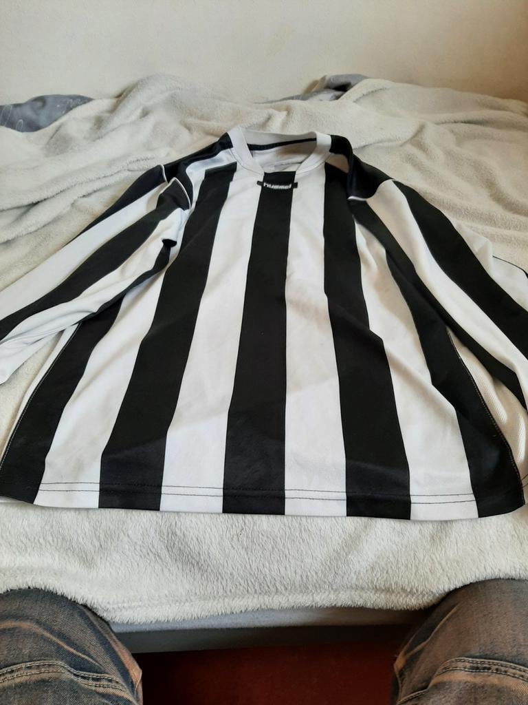 Scheidsrechter shirt zwart-wit gestreept, Ophalen of Verzenden, Gebruikt, Shirt