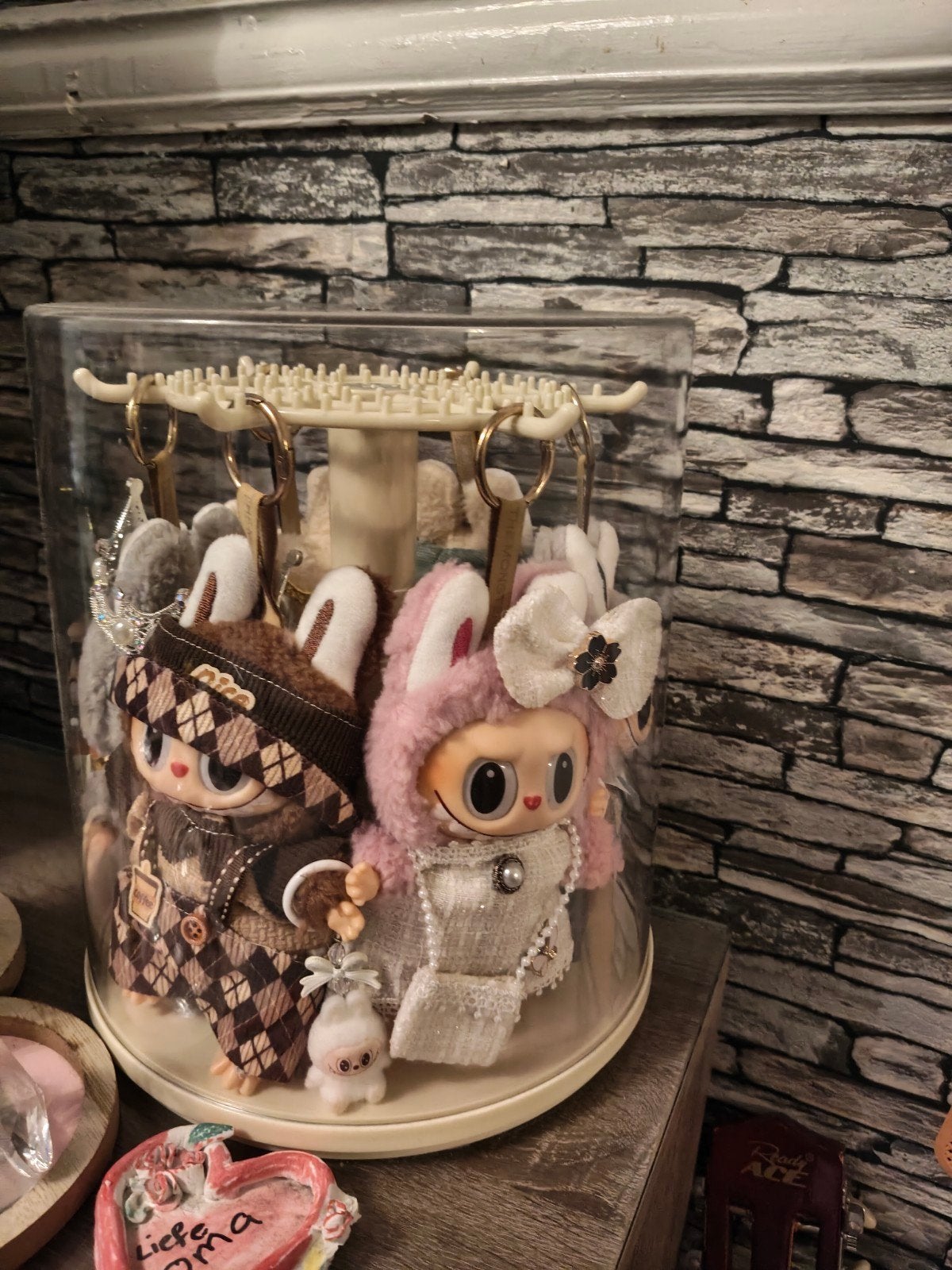 te koop labbubu Carousel met 6 labbubu, Ophalen of Verzenden, Zo goed als nieuw