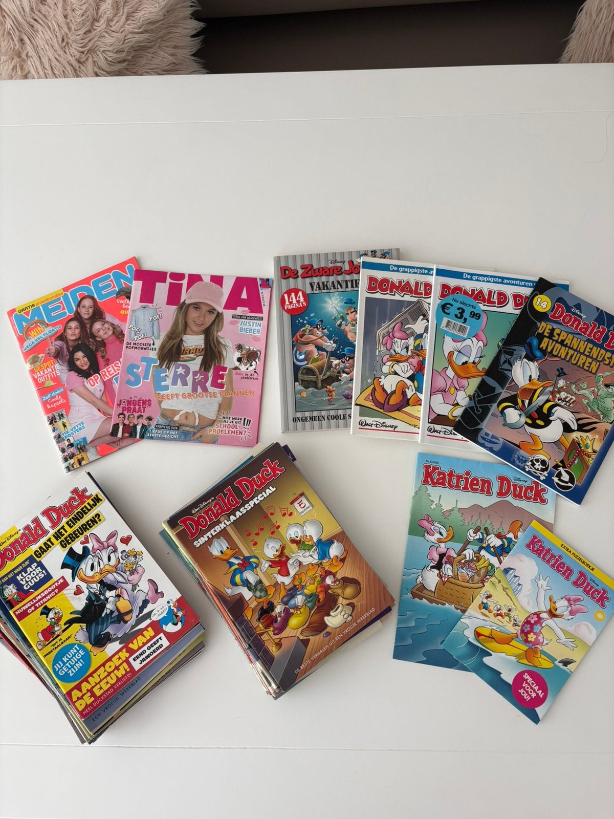 40 Donald ducks , tina  , meiden club, katrien duck,, Ophalen, Gelezen, Overige typen