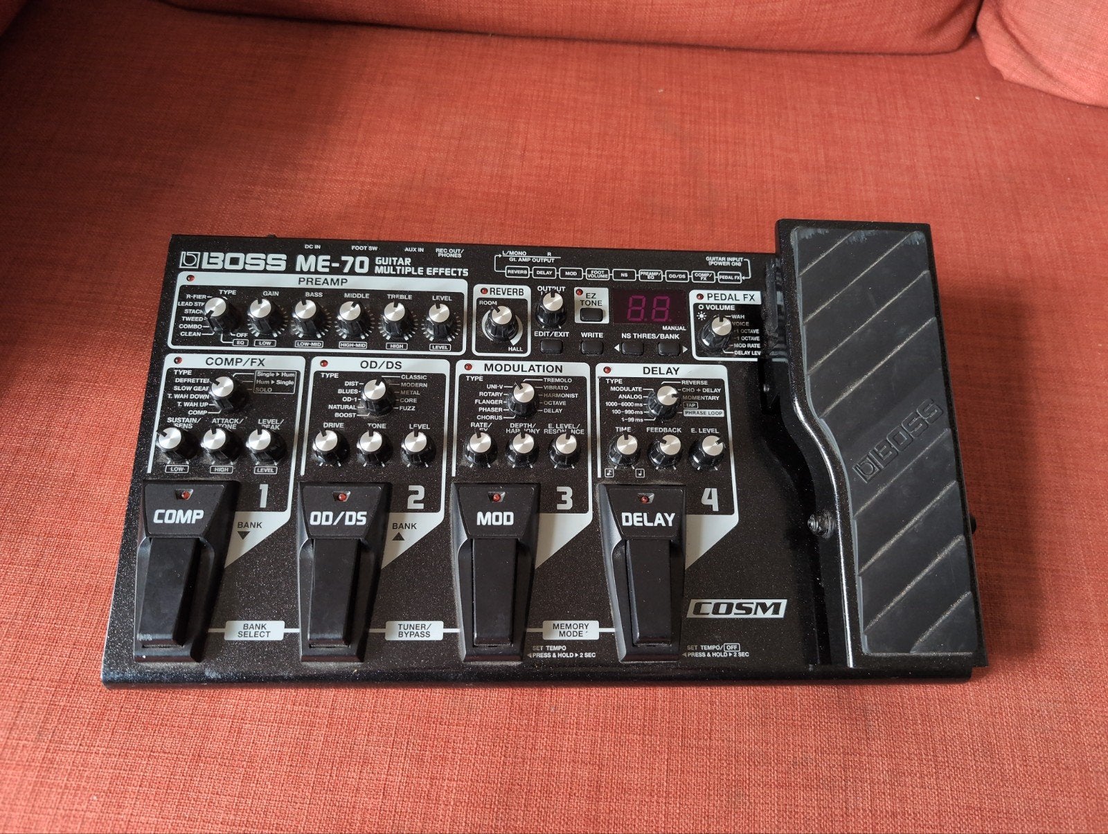 Boss ME-70 gitaar multi effecten pedaal, Ophalen of Verzenden