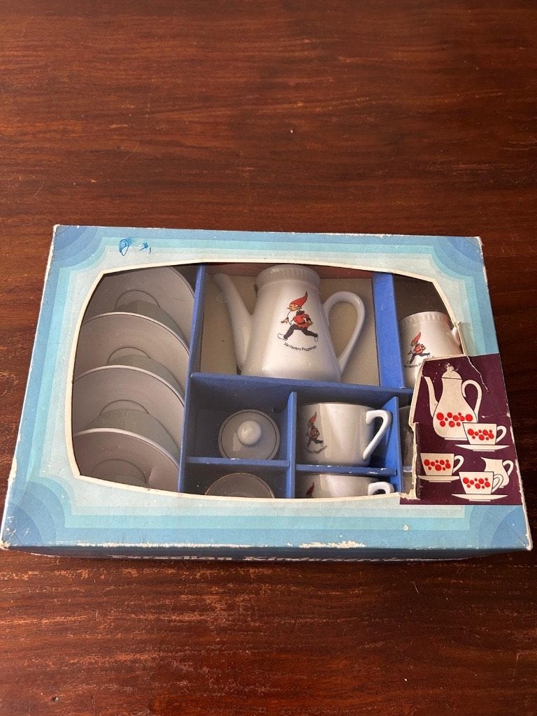 Vintage Kinder Servies " van Nelle"  Piggelmee, Ophalen, Overige merken, Vintage, Zo goed als nieuw