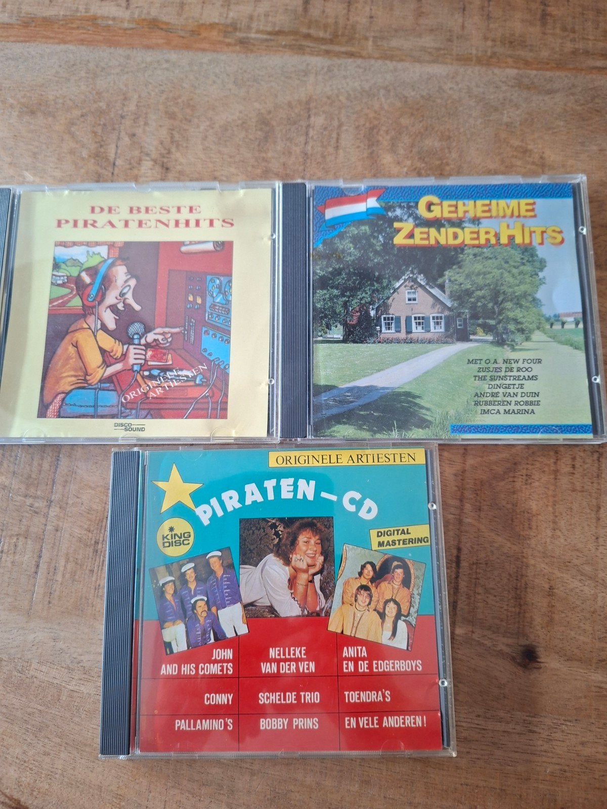 piratenhits cd's, Cd's en Dvd's, Ophalen of Verzenden, Zo goed als nieuw, Levenslied of Smartlap