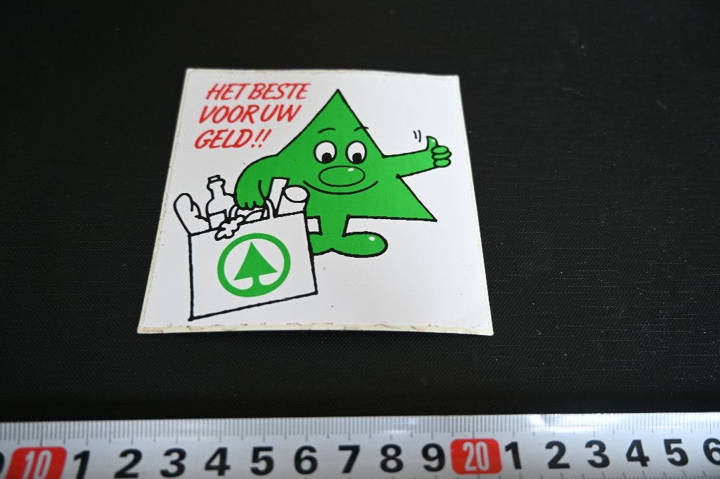 sticker Supermarkt SPAR Het beste voor uw geld !!, Ophalen of Verzenden, Zo goed als nieuw