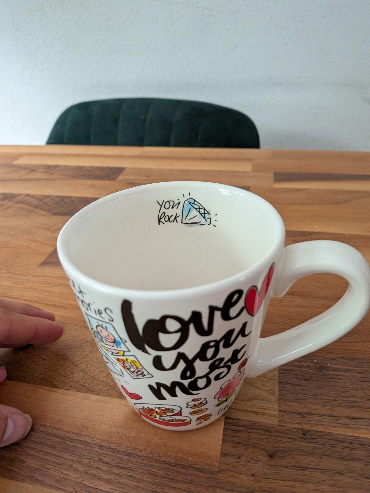 Blond Amsterdam mok 'Dear Mom I love you', Blond Amsterdam, Ophalen of Verzenden, Zo goed als nieuw, Steen/keramiek