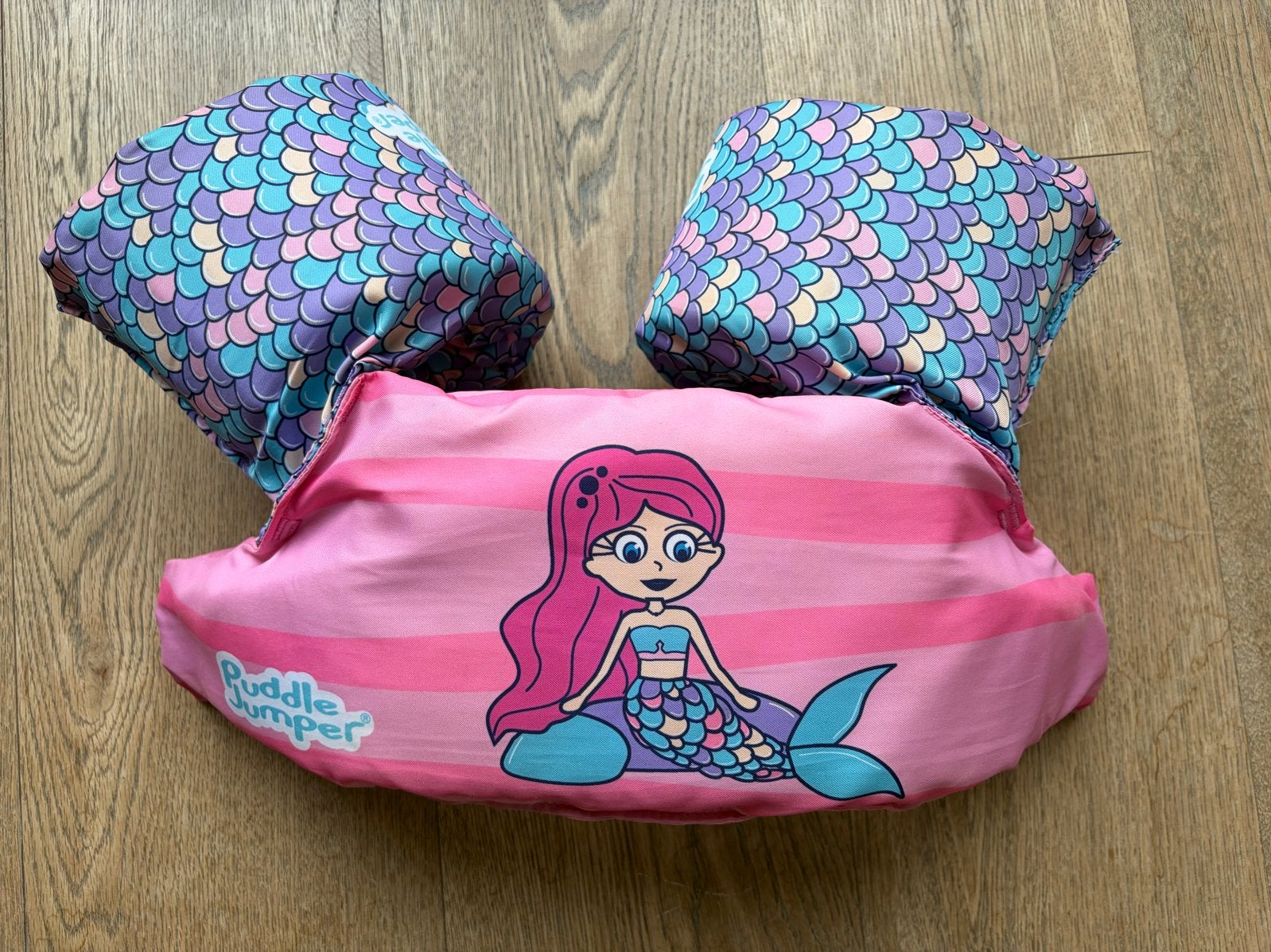Puddle Jumper Zeemeermin Zwembandjes - Roze/Paars, Ophalen, Gebruikt