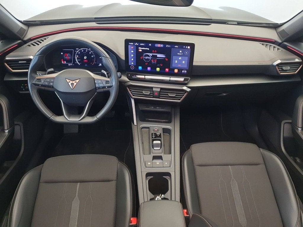 CUPRA Formentor 1.5 TSI DSG Panoramadak, Wegklapbare trekhaa, Auto's, Cupra, 12 maanden, 730 kg, 4 cilinders, Leder en Stof