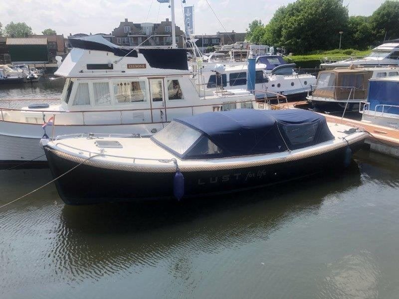 spiegelsloep, Watersport en Boten, Sloepen, 9 m, Gebruikt, Staal, Binnenboordmotor